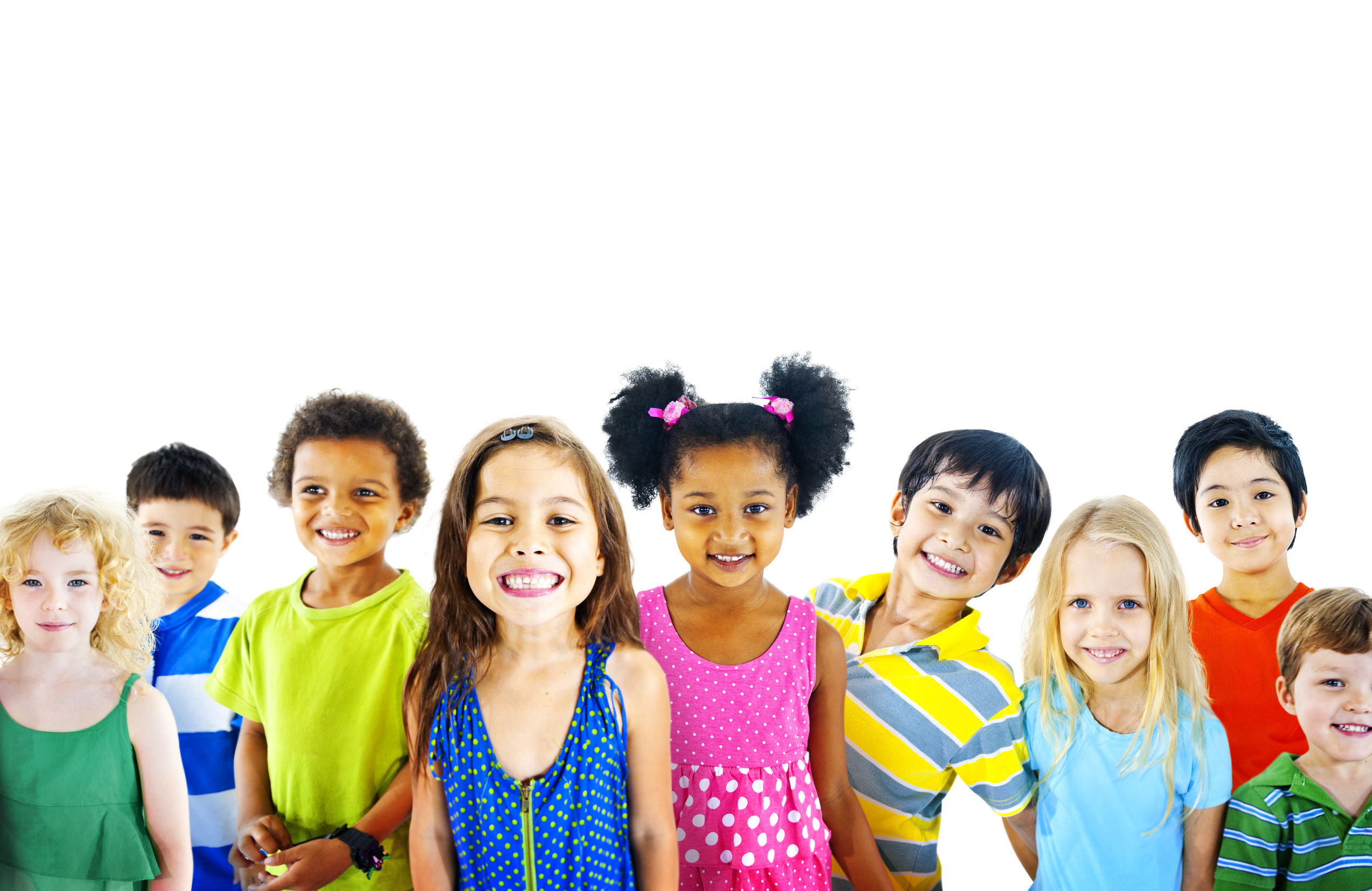 Ethnicity Diversity Gorup of Kids Friendship Cheerful Concept